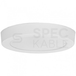 Plafon okrągły natynkowy LED 6W 660lm 6500K IP20 biały barwa CW biała zimna V-TAC VT-60006-RD