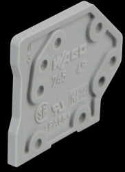 745-100 Snap-on end plates, 1.5 mm