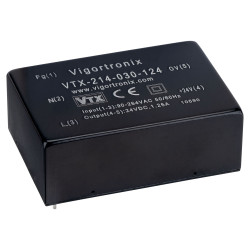 Vigortronix VTX-214-030-124 30W SMPS AC-DC Converter 24V Output