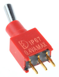 Przełącznik Wł.-wł. SPDT RS PRO Płytka drukowana długość przełącznika 8.13mm