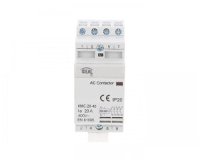 Stycznik modułowy 20A 4Z 0R 230V AC KMC-20-40 23241