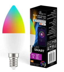 EXTRALINK smartlife żarówka LED E14 C37 2700-6500K WIFI 220-240V LED E14 C37