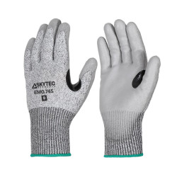 Rękawice robocze rozmiar: Średni materiał: Włókno szklane, HPPE, Nylon zastosowanie: Cut Resistant, Dry Environment,