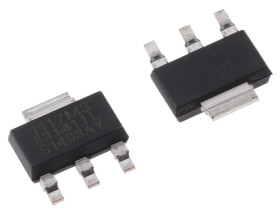 Regulator napięcia 3.3 V SOT-223 Montaż powierzchniowy wyjścia: 1 Stałe SPX1117M3-L-3-3/TR