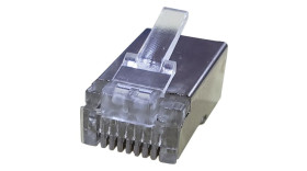 Złącze RJ45 Wtyk Złącze RJ45 Montaż na kablu Cat6 RND 8-żyłowe
