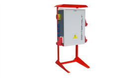 Rozdzielnica Budowlana Na Stojaku Os-S/Fi Set 2X32a 1X16a 8X230v Gniazda...