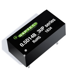 Gaptec 0.5D14B_1215S3UP Przetwornica DC/DC 0.5D14B_3UP, DIP-14 (5 Pins), 0.5 W, 33.3 mA, 1 szt.