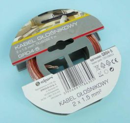 2x1,50 PRZEŹROCZYSTY PRZEWÓD 5mb