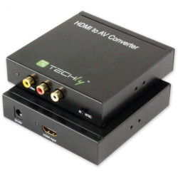 Konwerter adapter HDMI Na Rca Composite Video + Audio L/R IDATA SPDIF-4