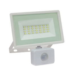 Halogen LED 20W NW NOCTIS LUX 2 230V IP44 Biały, Czujnik ruchu