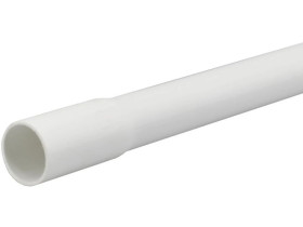Rura elektroinstalacyjna sztywna RLM-40 gładka kielichowa 320N PVC UV biała 2m /10szt/