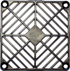 Plastic protection grille, (L x W x H) 81 x 81 x 5.5 mm, FG80K
