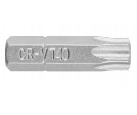 Bit TORX T40 CR-V 1/4" – końcówka do wkrętarki / śrubokręta