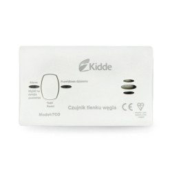 Czujnik tlenku węgla (czadu) Kidde 7CO - 10 lat gwarancji