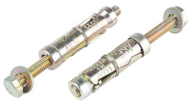 Kołek luźny zakotwiczony w osłonie dł 45mm M6 Stal wysokowęglowa Ø 12mm RS PRO Kotwa do betonu