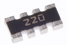 Drabinka rezystorowa ±5% 22Ω Izolacja, 4 x, 0.25W 1206 (3216M) Bourns