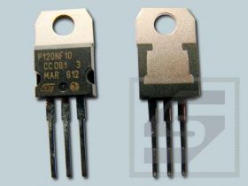 TR STP120NF10;ST;TO220;tranzystor; N-MOSFET;110A;100V;312W;0.0105R