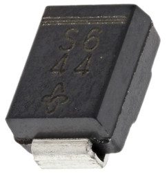 Dioda DO-214AA (SMB) 2A Montaż powierzchniowy 60V Bariera Schottky'ego Pojedyncza Prostownik Schottky'ego SS26-E3/52T