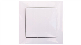 Wesa Łącznik Światła Pojedynczy Włącznik Biały Lc-01