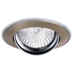 Spot ruchomy VERDE 50W satyna Oprawa sufit.żar.halo