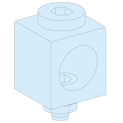 PrismaSet Przyłącza przewodów 1P 250A 185mm2 do szyny tylnej LINERGY BS LVS07052