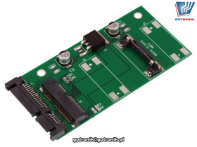 Adapter microSATA 1,8'' na SATA 2,5''
