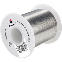 Toolcraft TO-7471896 Lead-Free Solder Reel SN99AG03C 100g 1.5mm