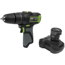 Sealey CP108VDD Cordless Hammer Drill/Driver &#xD8;10mm 10.8V 2Ah SV10.8 Series