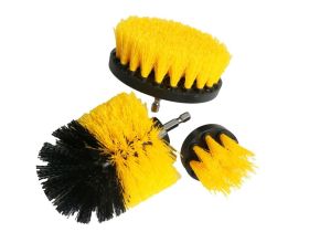 Zestaw 3 szczotek na wiertarkę