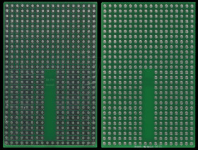 RE944-S3 Solderable breadboard, 28-pin socket 46.99 x 73.02 mm