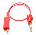 Przewód z zaciskiem krokodylkowym BU-2030-A-48-0, 10A, 300V, kolor: Czarny, dł. 1.2m, Mueller Electric