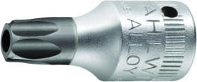 Stahlwille 44 KTXB T 27 SCHRAUBENDREHEREINSATZ 1/4 ZOLL - MIT BOHRUNG 01351027 1/4" (6.3 mm) Końcówka wkrętaka T 27 1/4"