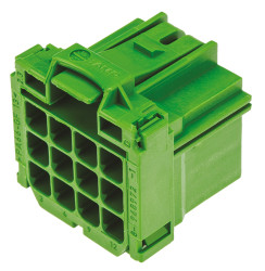 Złącze samochodowe 12-pinowe 3-rzędowe raster: 5.5mm TE Connectivity Żeński AMP MCP 2.8 Gniazdo