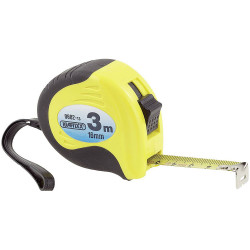 kwb 060213 Tape measure 3m Steel curve auto-return ABS class II