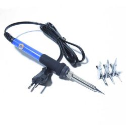 LUTOWNICA KOLBOWA 60W Z REGULACJĄ + ZESTAW GROTÓW