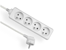 Przedłużacz ECONOMIC 4-gniazda z/u 1,5m /H05VV-F 3x1/ EPS-401,5