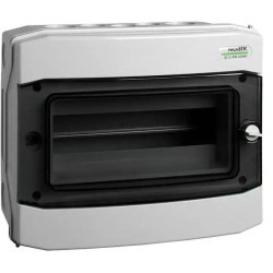 PLASTIKOWA OBUDOWA INSTALACYJNA Natynkowa IP65 1X12 modułów. PHS 12T NOARK 101494
