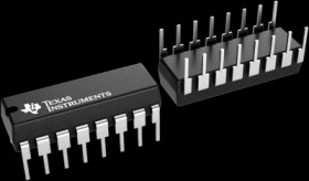 Quad differential line receiver, PDIP-16, Texas Instruments SN75175N