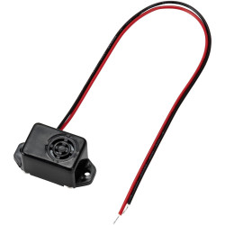 TRU COMPONENTS TC-9218556 Mini buzzer 75dB 12V DC Continuous acoustic signal