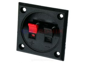 Gniazdo głośnikowe 2 pin kwadratowe 57mm x 57mm