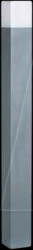 OPT 9315 Bollard light, E27 base, gray, 80 cm
