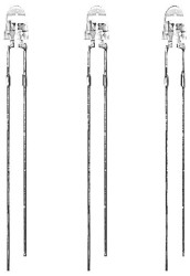 Dioda LED THT Lite-On LTL4256N LTL4256N, 3 mm, 40 mcd, 1 szt.