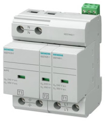 Ogranicznik przepięć Typ T1+T2 3P+N Uc 350V 25kA TN-S ze stykami sygn. SENTRON 5SD7442-1