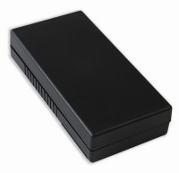 KM-103A Obudowa z tworzywa KM103A wymiary: 190x93x41mm - miejsce na 6 baterii R6 - czarna - ABS