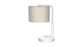 Lampa Gabinetowa Lino Biel / Len 1Xe27 Mlp7502 Milagro