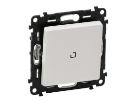 VALENA LIFE Wyłącznik zwierny przycisk przełączy no/nc podświetlany biały 752112 LEGRAND