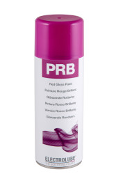 Farba w aerozolu Czerwony 400ml Electrolube PRB Błyszczące
