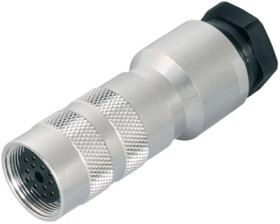 Jack, 7 pole, solder connection, screw locking, straight, 99 5882 15 07