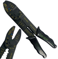 Szczypce Zaciskowe do Zaciskania Końcówek Tulejkowych 0,75 - 6 mm HAUPA