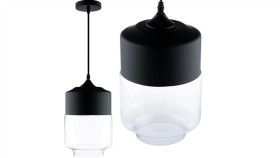 Lampa Wisząca Hydira Zwis Szklana Słoik Do Led 1Xe27 Lumiled